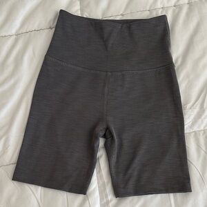 Beyond Yoga Charcoal Bike Shorts